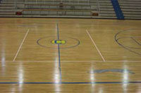 Use the Turbo Scrubber V20 to keep gym floors healthy, attractive, and safe.